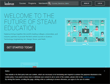 Tablet Screenshot of kadenze.com